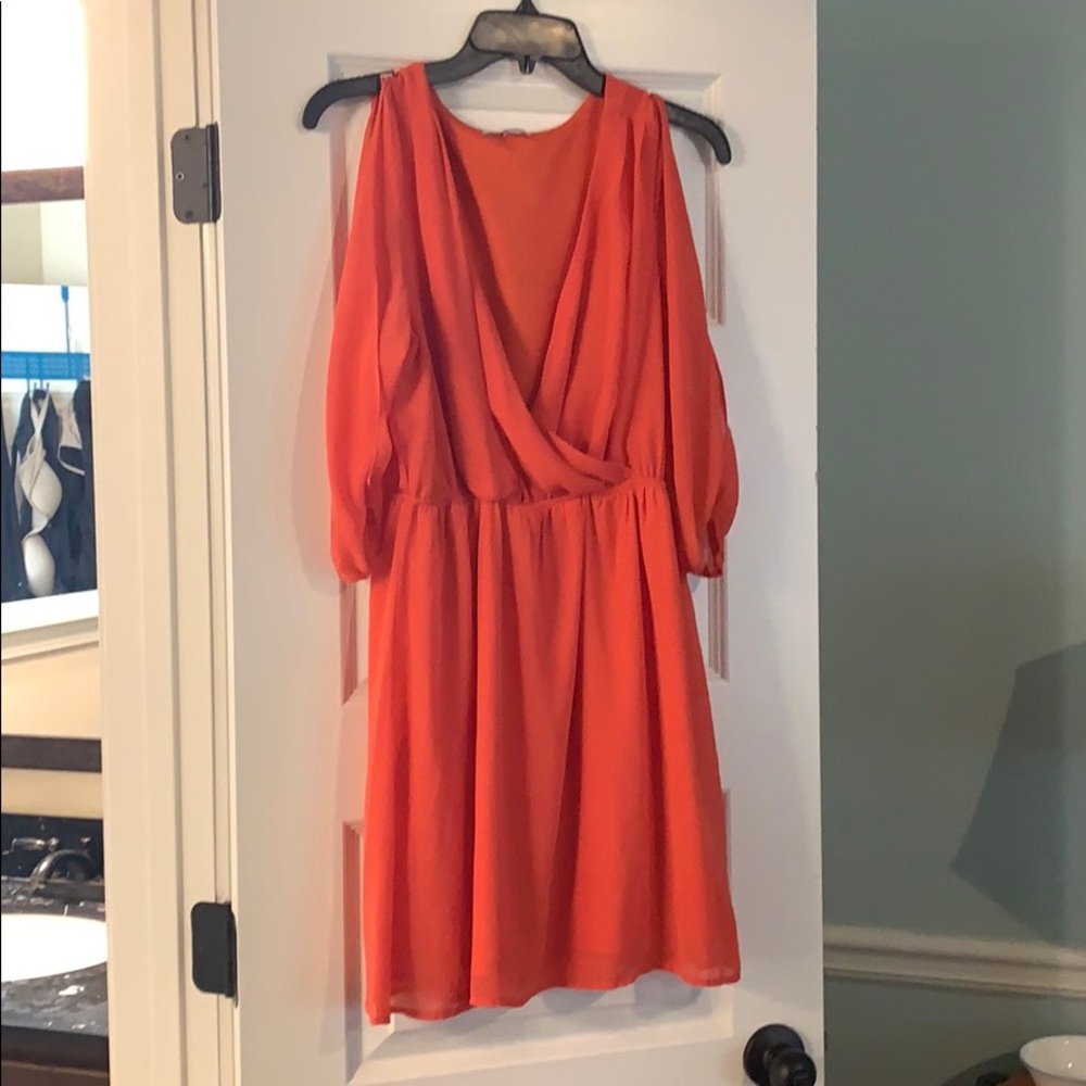 Cute orange dress